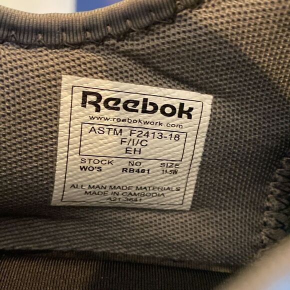 Reebok Work RB461 Flexagon 3.0 Safety Toe Athletic Work Shoe Women's Size 11.5W - Picture 8 of 10